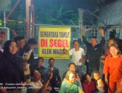 Tower BTS di Sumobito Jombang Disegel Warga
