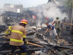 KEBAKARAN DI BATANG MENGHANGUSKAN 1 RUMAH WARGA