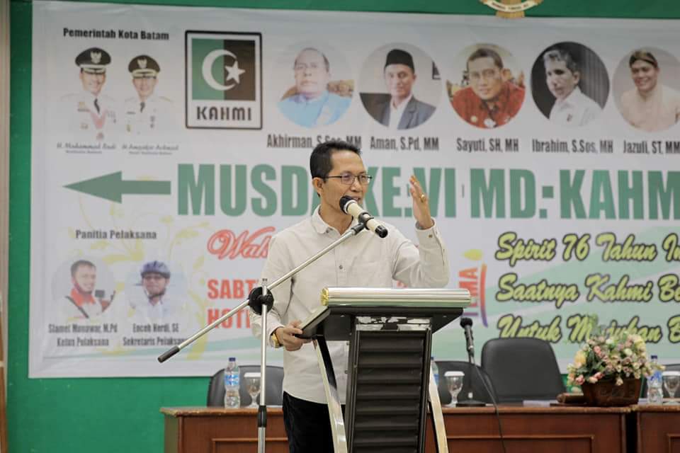 Foto: Amsakar Achmad, Ketua Umum MD KAHMI Batam.