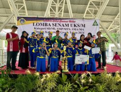 Tim Senam UKS UPT SDN 53 Gresik Sabet Juara 2 dalam Lomba Senam UKS tingkat Kabupaten Gresik 2024