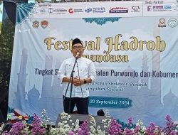 Festival Hadroh Tingkat SMP/MTS Purworejo dan Kebumen di SMA Negeri 10 Purworejo