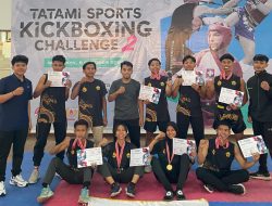 Atlet SMA Negeri 1 Sekaran Sabet 6 Medali di Ajang Kickboxing Jawa Timur 2024