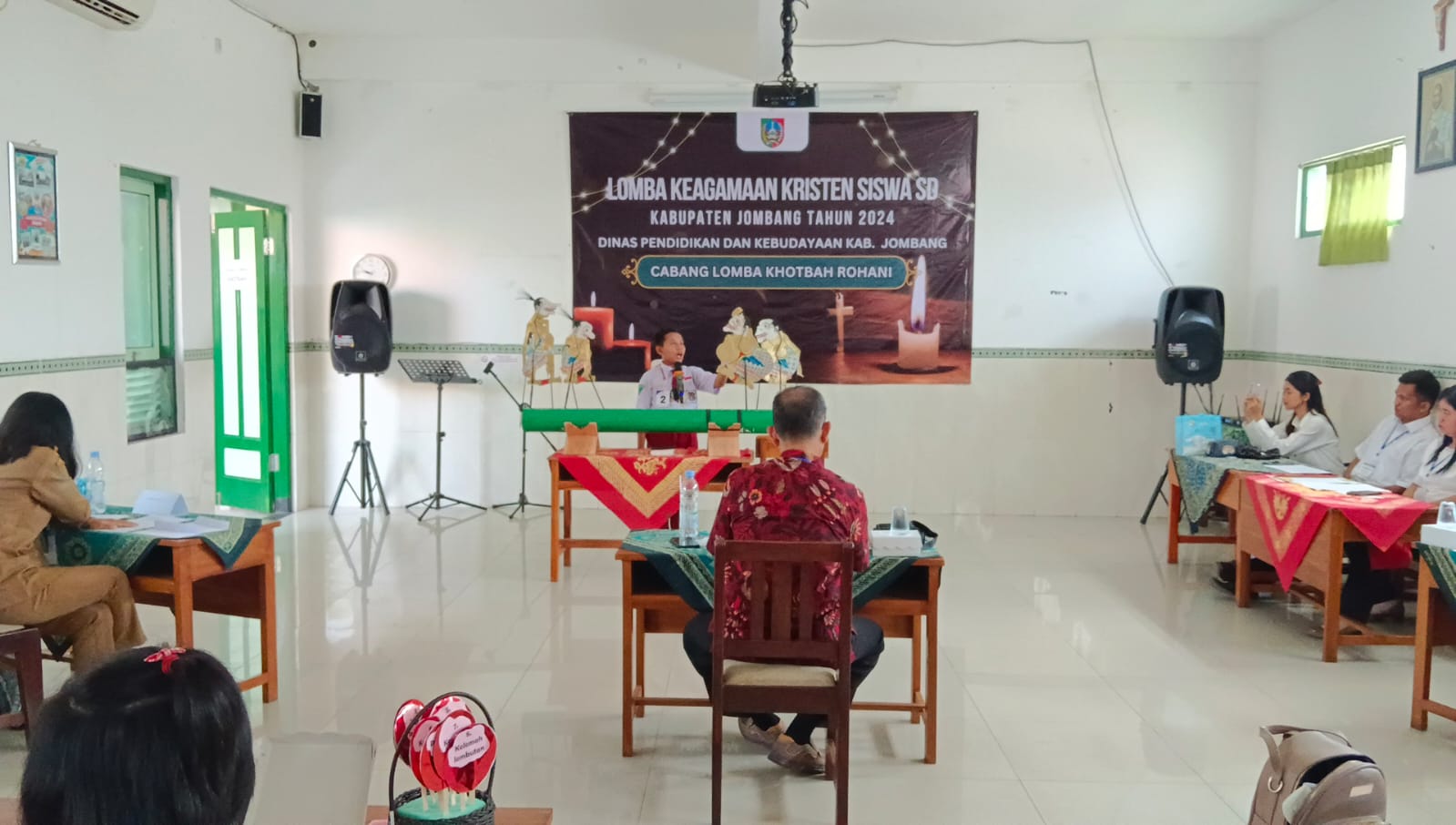 Foto: Krisna saat lomba khotbah.