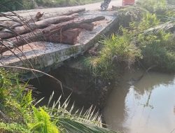 RUSAKNYA BOX CULVERT JALAN PENGHUBUNG ANTAR KECAMATAN DAN KABUPATEN DI TUNGKAL ULU