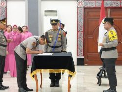 KAPOLDA SUMUT RESMI MELANTIK KAPOLRESTABES MEDAN YANG BARU