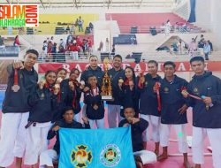 Kempo TTU Unimor Raih Juara Umum II di Mandalika Shorinji Kempo Championship 2024
