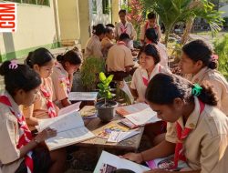 SMA Swasta Pelita Karya Gelar Satu Jam Literasi