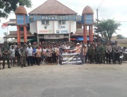 Peduli Kebersihan, Kodim 1621/TTS Giat Karya Bakti di Pasar Inpres Soe