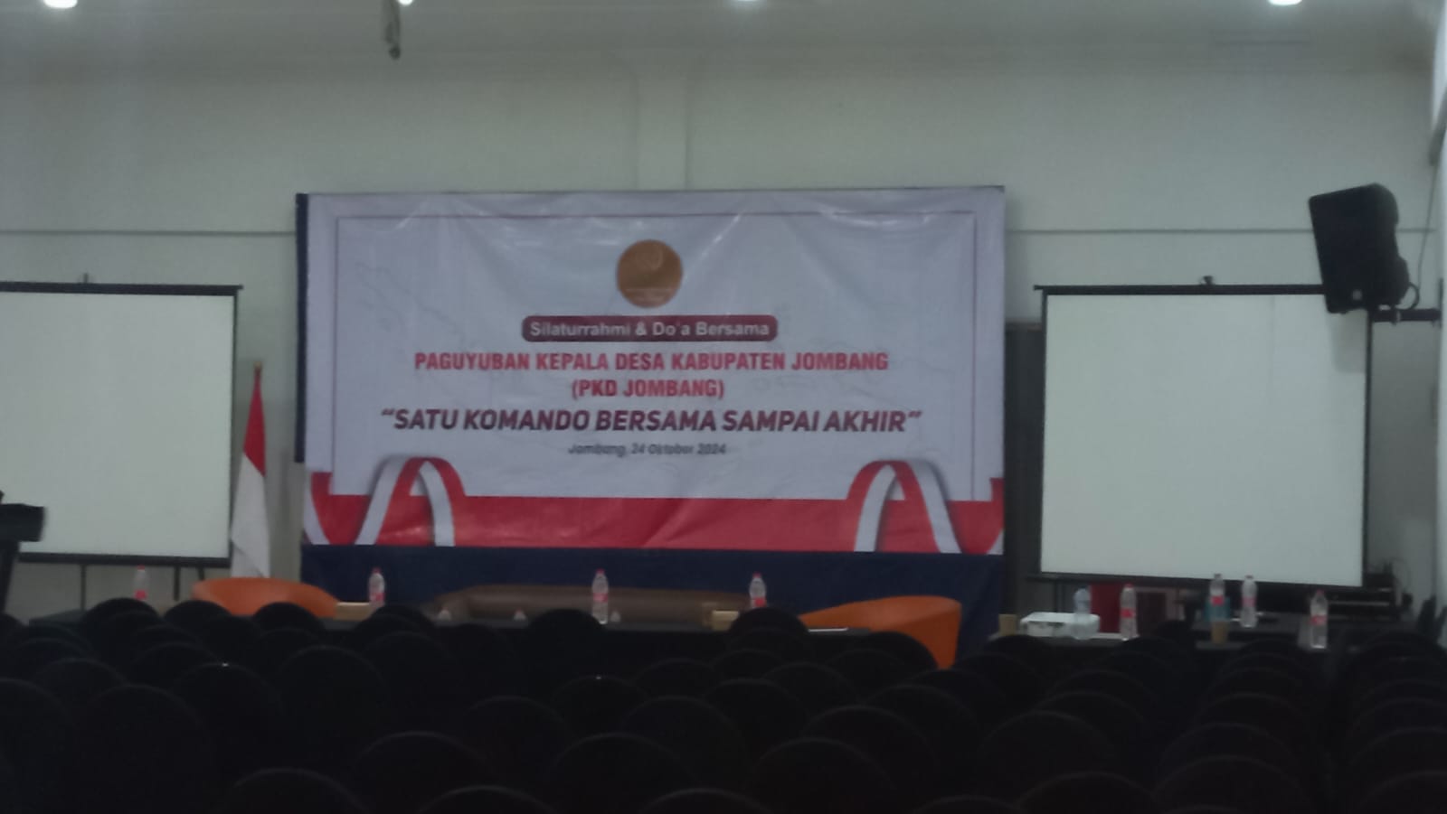 Foto: Hall CHRYSANT setelah acara selesai.
