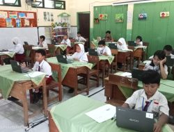 SDN SEMAMBUNG 1 GEDANGAN SIDOARJO GELAR ANBK, UJI KOMPETENSI SISWA SECARA NASIONAL