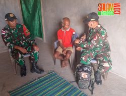 TNI Terus Jalin Silaturahmi dengan Masyarakat Melalui Giat Anjangsana dan Penyuluhan Kesehatan di Haumeniana