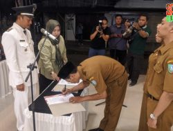 DESA MIAGAN JOMBANG LANTIK 3 PRADES MUDA SEKALIGUS, INI PESAN KEPALA DESA