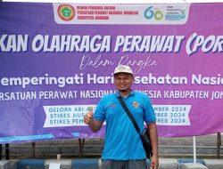 PUNCAK ACARA HARI KESEHATAN NASIONAL KE-60 YANG DISELENGGARAKAN OLEH DPD PPNI JOMBANG
