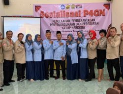 SOSIALISASI PENCEGAHAN, PEMBERANTASAN, PENYALAHGUNAAN DAN PEREDARAN GELAP NARKOBA BERSAMA GAHARU NUSANTARA BERSINAR