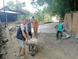 Pemdes Pemanggilan Cor Jalan Desa Dusun Serbajadi I dari DD Tahun 2024