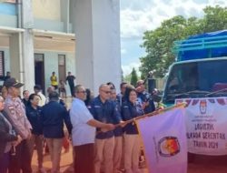 Hari Pertama KPU TTS Mendistribusikan Logistik di 12 Kecamatan Terjauh