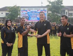 Polres Jombang Gelar Bakti Sosial dan Olahraga Bersama Peringati HUT KORPRI ke-53