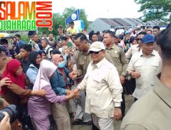 Prabowo Subianto Kunjungan ke BLUPPB Cilebar Karawang