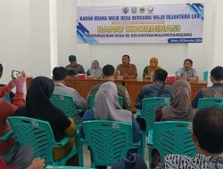 Rapat Koordinasi BUMDes Maju Sejahtera LKD Kecamatan Balongpanggang Gresik
