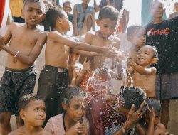 Proyek Kolaborasi Sukses, Air Bersih Mengalir di Desa Banuan