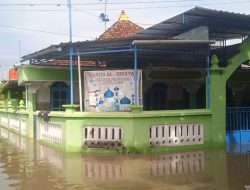 Hujan Lebat Sebabkan Banjir di Desa Pundungsari Trucuk