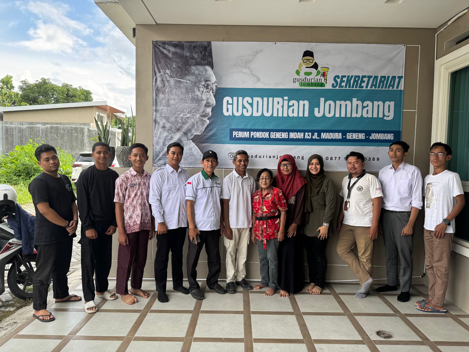 Foto: Gusdurian Jombang bersama beberapa penggerak komunitas Jombang dan media.