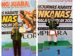 JOMBANG KARATE CLUB BAWA PULANG 22 MEDALI KEMENANGAN DALAM KEJURNAS KARATE INKANAS PIALA KAPOLRI 2024 DI MALANG