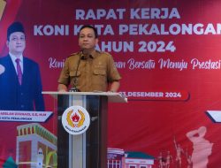 Rapat Kerja KONI Kota Pekalongan, Wali Kota Tekankan 3 Hal Utama untuk Tunjang Kemajuan Prestasi