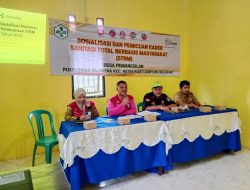 Puskesmas Hajimena Sosialisasi Program Nasional Sanitasi Total Berbasis Masyarakat di Desa Pemanggilan