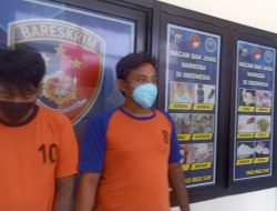 2 Residivis Narkoba Ditangkap di Jombang, Polisi Amankan 56,80 Gram Sabu
