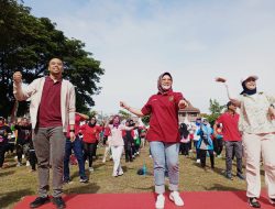 Karang Taruna Kabupaten Klaten Gelar Senam Bugar Sehat