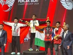 Antonius Efrem Tuke Eduk Sabet Emas di Kejuaraan Pencak Silat Dunia