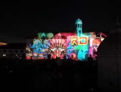 Suasana Meriah Tahun Baru di Kota Tua Jakarta