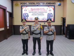 Kapolres Jombang Pimpin Sertijab Wakapolres dan Kapolsek Kabuh