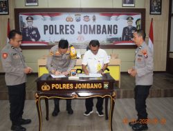POLRES JOMBANG DAN PERHUTANI JALIN KERJA SAMA UNTUK MENJAGA KELESTARIAN HUTAN