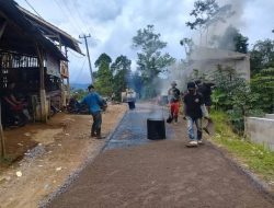 Pemdes Padahurip Banjarwangi Kabupaten Garut Targetkan Penyelesaian Proyek Jalan Desa di Akhir Januari 2025