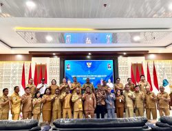 KUNJUNGAN PERTAMA KETUA DPRPS KE KABUPATEN ASMAT