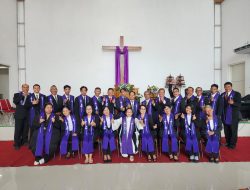 IBADAH LEPAS LANTIK MAJELIS JEMAAT PENATUA DIAKEN GKJW TROPODO WARU SIDOARJO