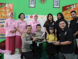 Polres Jombang dan HIPMI Berkolaborasi: Berbagi Makanan Bergizi di TK Bhayangkari