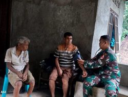 Satgas Pamtas Pos Haumeniana Respon Cepat Atasi Penyakit di Desa Oetulu