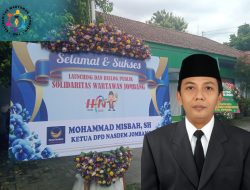 LAUNCHING SOLIDARITAS WARTAWAN JOMBANG, INI PESAN KETUA NASDEM JOMBANG