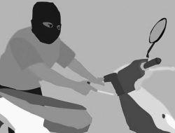 Dalam Semalam Maling Berhasil Gasak 4 Motor di Perumahan Puri Delta Kiara Serang Banten