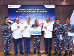 Ungkap Sindikat “ILLEGAL TAPPING BBM”, Danlantamal I Terima Penghargaan dari PT Pertamina