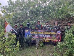 Prajurit TNI Arhanud 15/DBY Hadapi Medan Ekstrim: Jaga Patok Perbatasan RI-Timor Leste