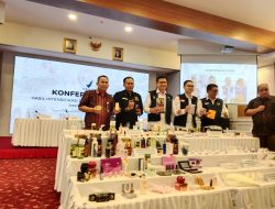 Konferensi Pers Hasil Intensifikasi Pengawasan Kosmetik 2025