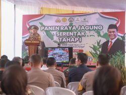 Polres Jombang Panen Raya Jagung Tahap I