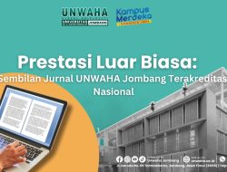 Sembilan Jurnal UNWAHA Jombang Terakreditasi Nasional, Targetkan Indeksasi Internasional
