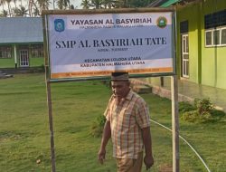 SMP Albasyriah Tate, Calon Sekolah Unggulan yang Membutuhkan Uluran Tangan Pemerintah Daerah