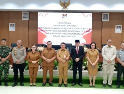 Serah Terima Jabatan Noudy Tendean di Kantor Bupati Minahasa