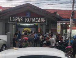 49 Narapidana Kabur dari Lapas Kutacane Aceh
